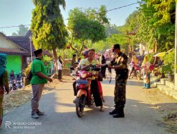 Cegah Virus covid 19, MWC NU kecamatan Sekar dan Banom Galang Donasi Masker