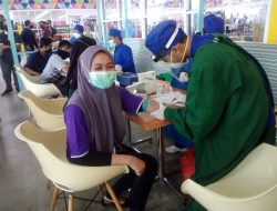 Ratusan Karyawan Gofun dan Realfood di Rapid Test