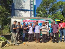 Kekeringan Di Ponorogo, Relawan Semut Ireng Bantu Air Bersih