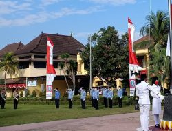 Upacara HUT RI ke 75 Tanpa di Hadiri Bupati