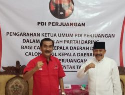 Paslon Yudi Sumbogo Isyah Ansori Ikuti Pendidikan Politik DPP PDI P