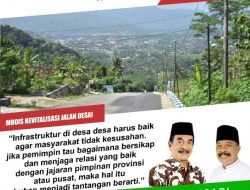 Mbois Prioritaskan Revitalisasi Jalan Desa Untuk Tingkatkan Perekonomian