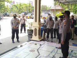 Untuk Menjamin Harkamtibmas, Polres Bojonegoro Gelar Tactical Floor Game