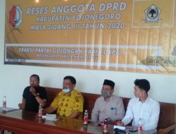 Serap Aspirasi di masa Sidang Reses Ke 3: Sigit Kushariyanto SE.MM ajak Para Kelompok Petani Mengembangkan Tanaman Hultikultura