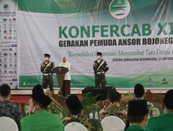 Hadiri Konfercab XIX GP Ansor, Bupati berharap dapat memperteguh kerukunan dan menguatkan mitra kerja pemkab.
