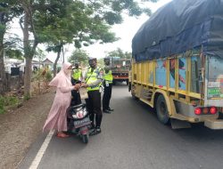 Operasi Zebra Semeru 2020 Hari Kedua, Sat Lantas Polres Bojonegoro Tindak 85 Pelanggar
