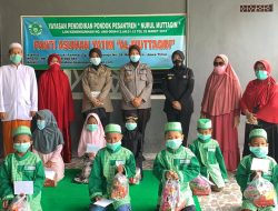 Sambut Maulid Nabi Muhammad SAW, Polres Bojonegoro Santuni Anak Yatim