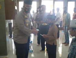 Polres Bojonegoro Memperingati Maulid Nabi Muhammad SAW Dan Do’a Bersama Dengan Anak Yatim