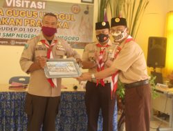 Tim Visitasi Lomba Gugus Unggul Kunjungi Pangkalan SMPN 6 Bojonegoro