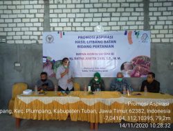Batan Promosikan Benih padi unggulan Kepada kelompok Petani di Desa Plumpang
