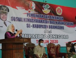 Hadiri Pembinaan Karang Taruna, Bupati ajak Pemuda Pemudi Tingkatkan Kreatifitas