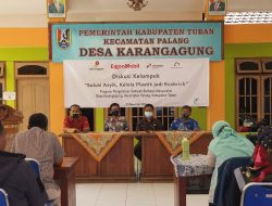 EMCL Bersama elsal Indonesia Gelar FGD Pengelolaan Sampah di Desa Karangagung kecamatan Palang