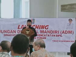Kemenag Tuban Hadiri Uji Coba Mall Pelayanan Publik dan Launching Anjungan Dukcapil Mandiri (ADM)