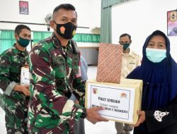Peduli Kaum Dhuafa Dan Warakawuri Disaat Pandemi Covid-19 , Kodim 0811 Tuban Berikan Bantuan Sembako Dalam Rangka HUT Kodam V Brawijaya