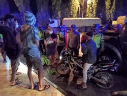 Pastikan Malam Tahun Aman dan lancar, Kapolsek Rengel Bersama Danramil Pimpin Patroli di wilayah Hukum kecamatan Rengel