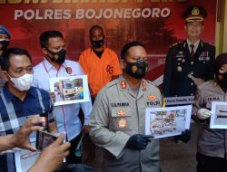 Satreskrim Polres Bojonegoro Berhasil Amankan DM Warga Saradan Kabupaten Madiun Dalam Kasus Ilegal Loging