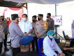 Selain Tinjau Vaksinasi, Kapolri Saksikan Langsung Donor Plasma Konvalesen