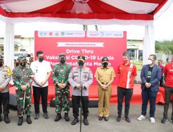 Kapolri dan Panglima Berharap Vaksinasi Drive Thru di Medan Jadi Role Model Wilayah Lain