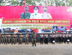 Napak Tilas Dan Kibarkan Bendera Merah Putih Raksasa, Awali Latgab Sar Di Madiun