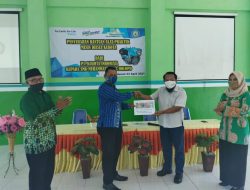 SMK Muhammadiyah 3 Dolopo Mendapatkan Bantuan Media Praktek dari Kubota