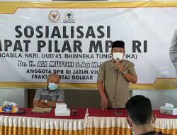 Cah Angon Sapa Masyarakat dan Sosialisasikan Empat Pilar Kebangsaan