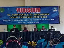Terapkan Protokol Kesehatan, STIEKIA Bojonegoro Menggelar Yudisium di Tengah Pandemi