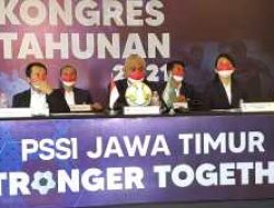 Kongres Tahunan PSSI Jatim Digelar Virtual, Ini Hasilnya