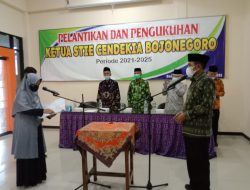 Nurul Mazidah SE, MSA Resmi Jabat Ketua Sekolah Tinggi Ilmu Ekonomi Cendekia ( STIEKIA) Bojonegoro Periode 2021-2025