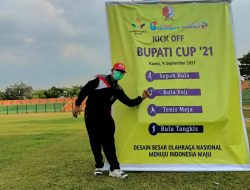 50 Atlet Ikuti Turnamen Tenis Meja Bupati cup 2021