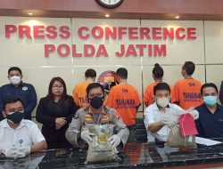 Ditresnarkoba Polda Jatim, Bongkar Sindikat Peredaran Narkoba Jaringan Internasional