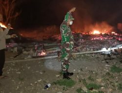 Ditinggal Selamatan Mertua, Rumah di Sumenep Terbakar