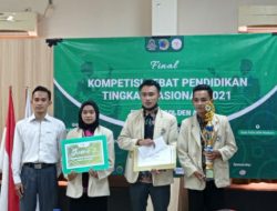 Membanggakan, Mahasiswa STKIP PGRI Sumenep Sabet Dua Penghargaan Tingkat Nasional
