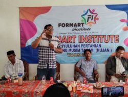 Memasuki Masa Tanam, Pemuda Gandeng Dispertahortbun Edukasi Petani