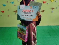 Siswi MIN 2 Tuban Juara 1 Tahfidz Qur’an Al Fatimah competition
