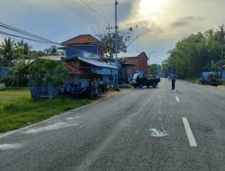 Dua Sepeda Motor Bertabrakan di Jalan Kabupaten, Satu Meninggal Dunia