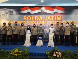 Polda Jatim Terus Berikan Dukungan Psikososial bagi Anak-anak Korban Covid-19 dan Penyandang Disabilitas