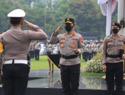 Apel Gelar Pasukan Ops Zebra Semeru 2021, Kapolda Jatim : Jaga Sinergitas, Sabar dan Komunikasi