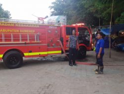 Gudang Penyimpanan Dagangan di Pasar Anom Terbakar