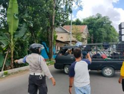 Ngeyel Konvoi, Polisi Bubarkan Pendukung Kepala Desa