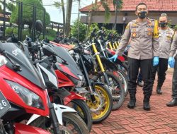 5 Hari, Polisi Amankan Puluhan Motor Berknalpot Brong di Sumenep