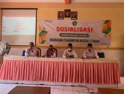 Sosialisasi Perubahan Visi Misi MTsN 1 Tuban