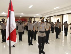 Awal Tahun, 82 Anggota Polres Sumenep Naik Pangkat