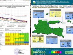 BMKG Minta Warga Waspada, Gelombang Capai 2,5 Meter di Perairan Sumenep