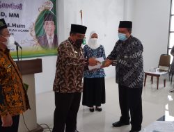 Ini Janji Kakankemenag Tuban Baru dalam Acara Pisah Sambut