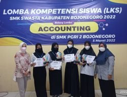 Selamat, Lima Siswa/i SMK PGRI 2 Berhasil menjadi juara di ajang LKS SMK Swasta