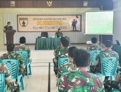 Tim Aspuantap Pusterad kunjungi Kodim 0813 Bojonegoro