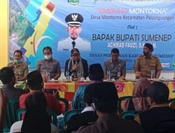 Bupati dan Secercah Harapan Masyarakat Dibangunnya Embung Montorna
