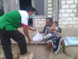 Berkah Ramadhan, Serikat Pekerja Ring Satu Subcont PT SBI Bagikan Paket Sembako