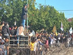 Rusak Akibat Demo 11 April, Pagar Gedung DPRD Sumenep Belum Diperbaiki