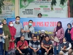 Forum PNS K2 2014 Sumenep Bagikan Sembako pada Fakir Miskin dan Dhuafa